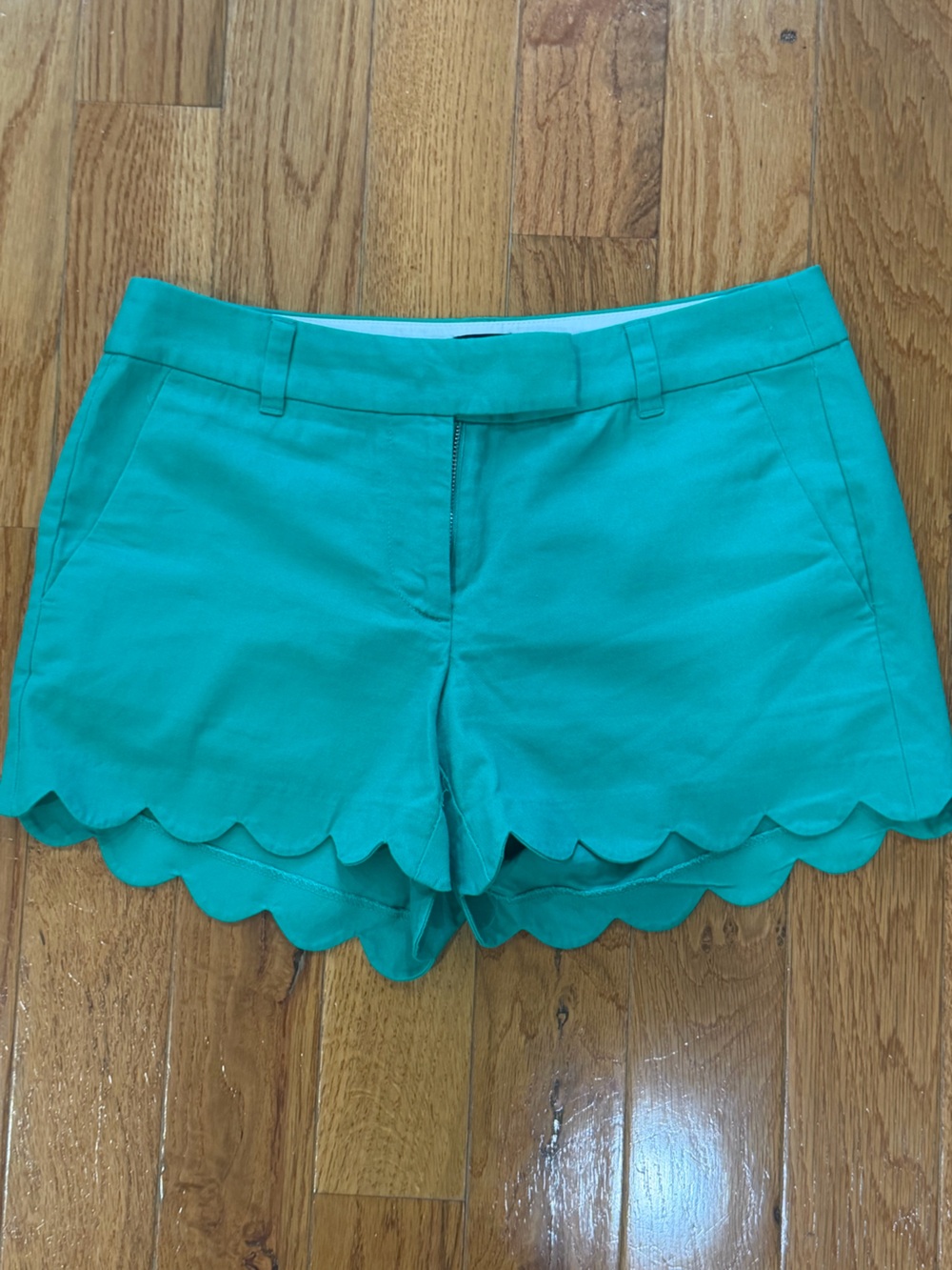 J. Crew Scallop-Hem Women's Shorts